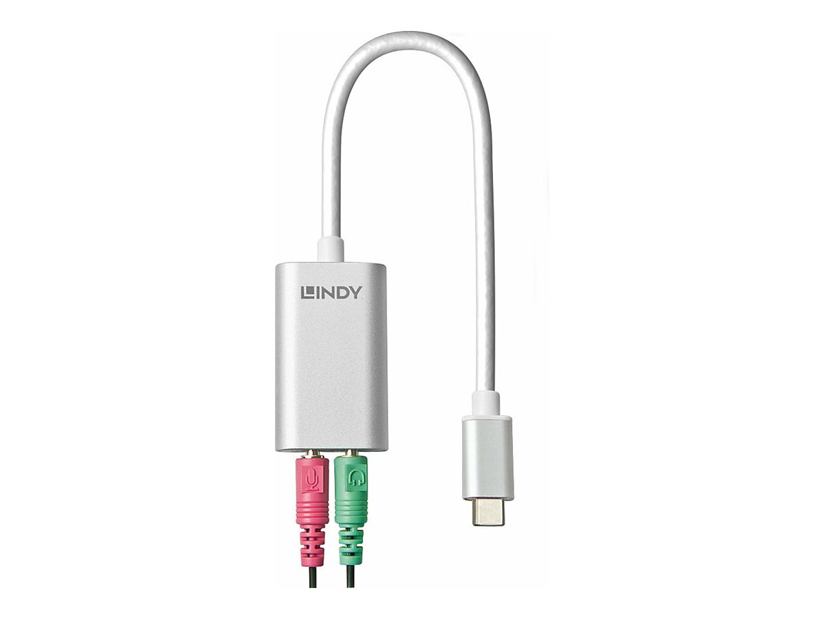 Lindy 42711 Handykabel Weiß USB C 3.5mm