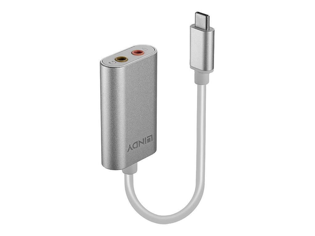 Lindy 42711 Handykabel Weiß USB C 3.5mm