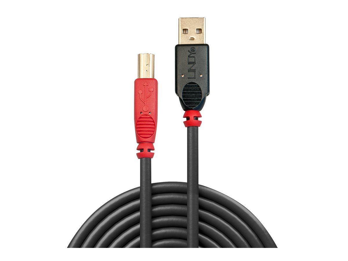 LINDY USB 2.0 Aktivkabel A/B 15m
