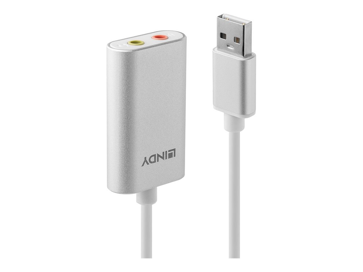 Lindy 42926 Audio-Konverter Silber, Weiß