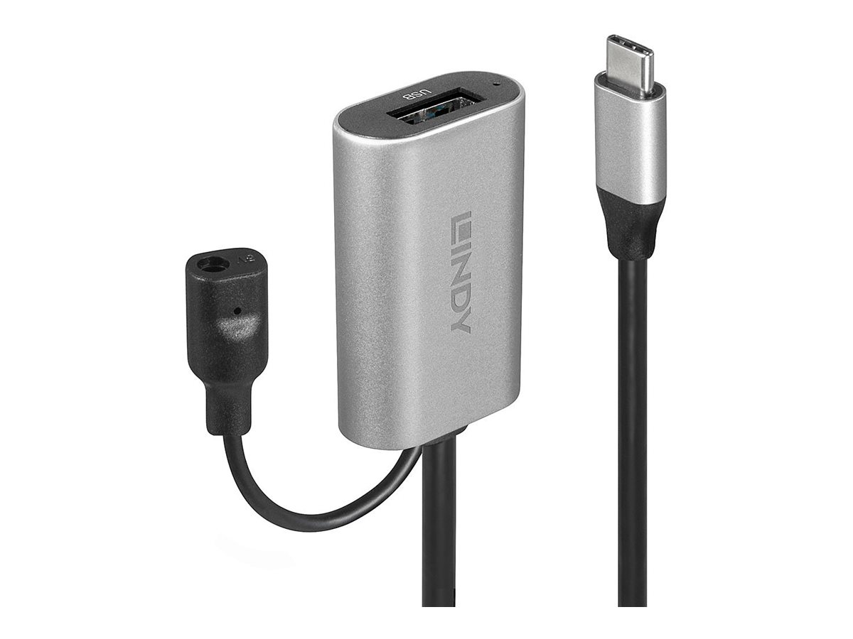 LINDY USB 3.1 Aktiv-Verlängerung Typ C/A M/F 5m
