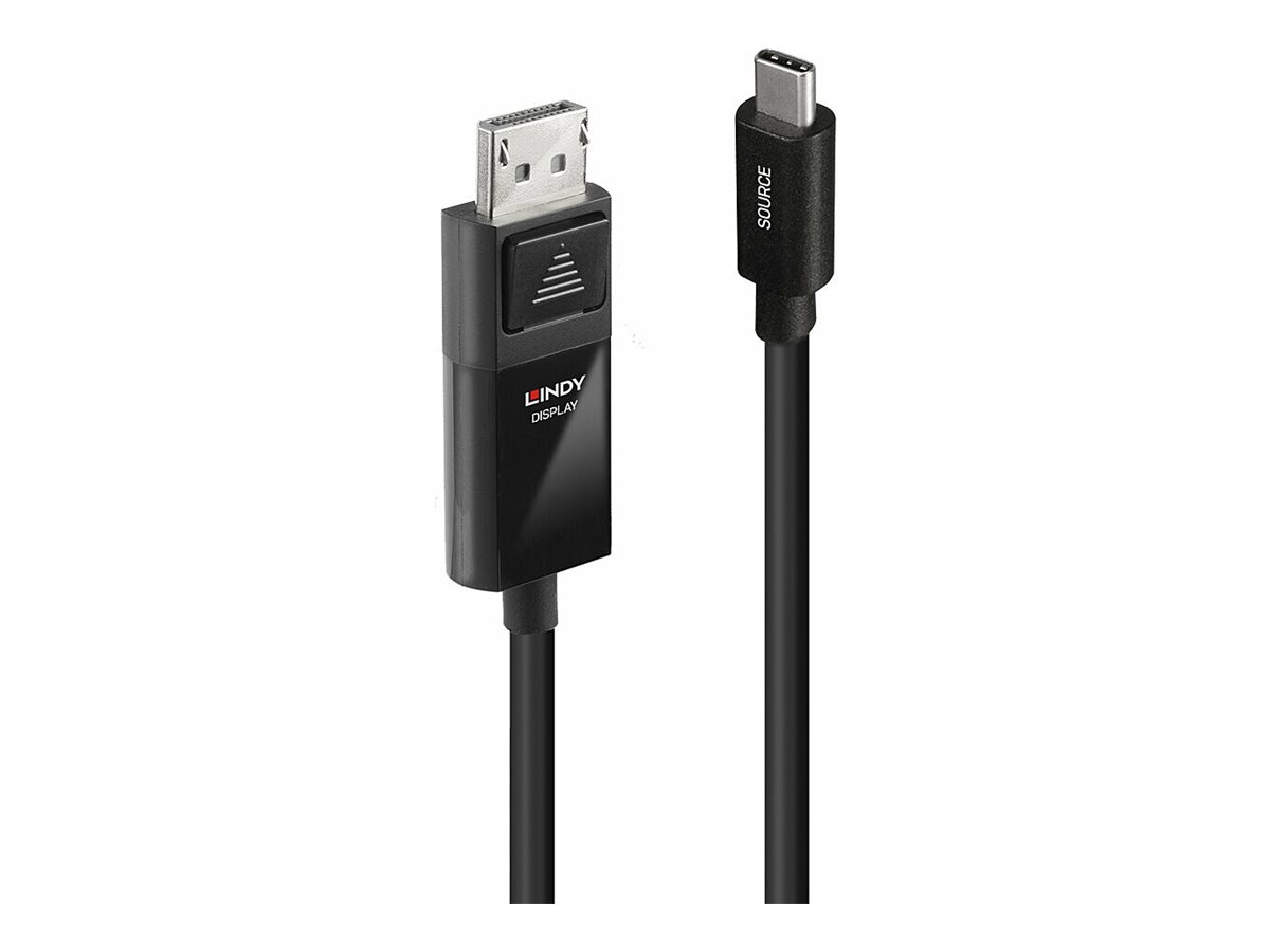 LINDY 3m USB Typ C an DP 4K60 Kabel HDR