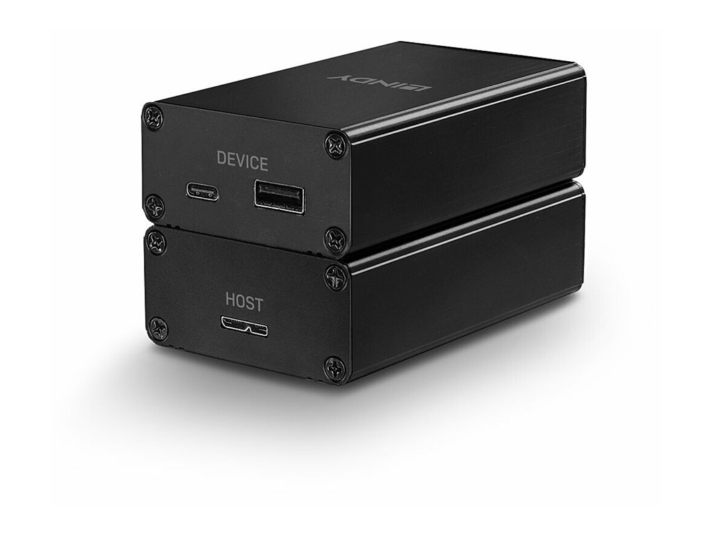 LINDY 2 Port Fibre Optic USB 3.0 Extender 300m