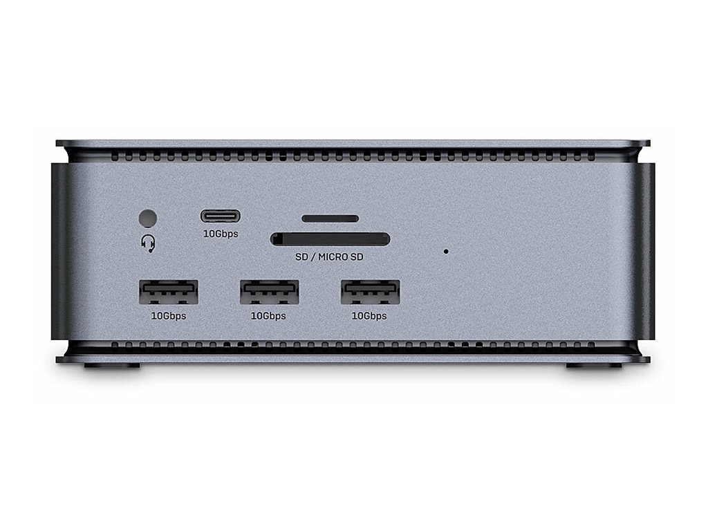 Lindy 43372 laptop-dockingstation & portreplikator Andocken USB4 Anthrazit