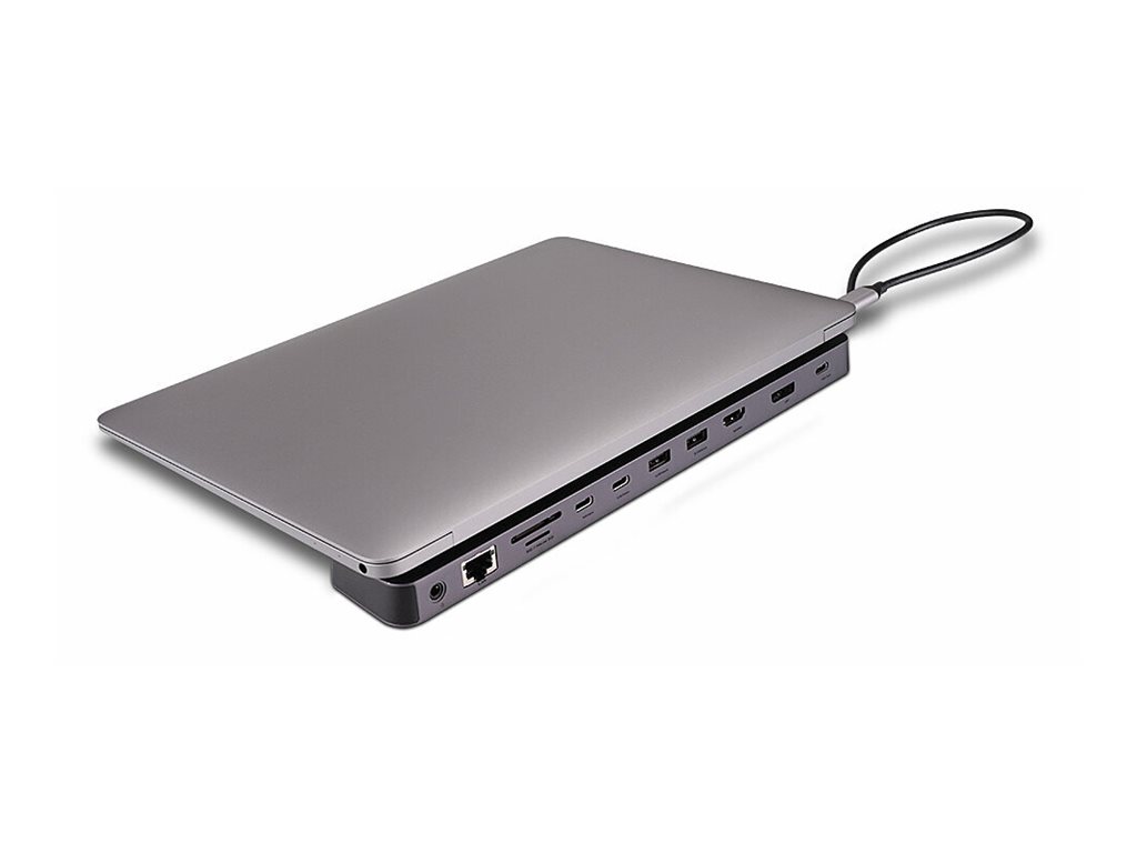 Lindy 43392 laptop-dockingstation & portreplikator Andocken USB 3.2 Gen 1 (3.1 Gen 1) Type-C Anthrazit