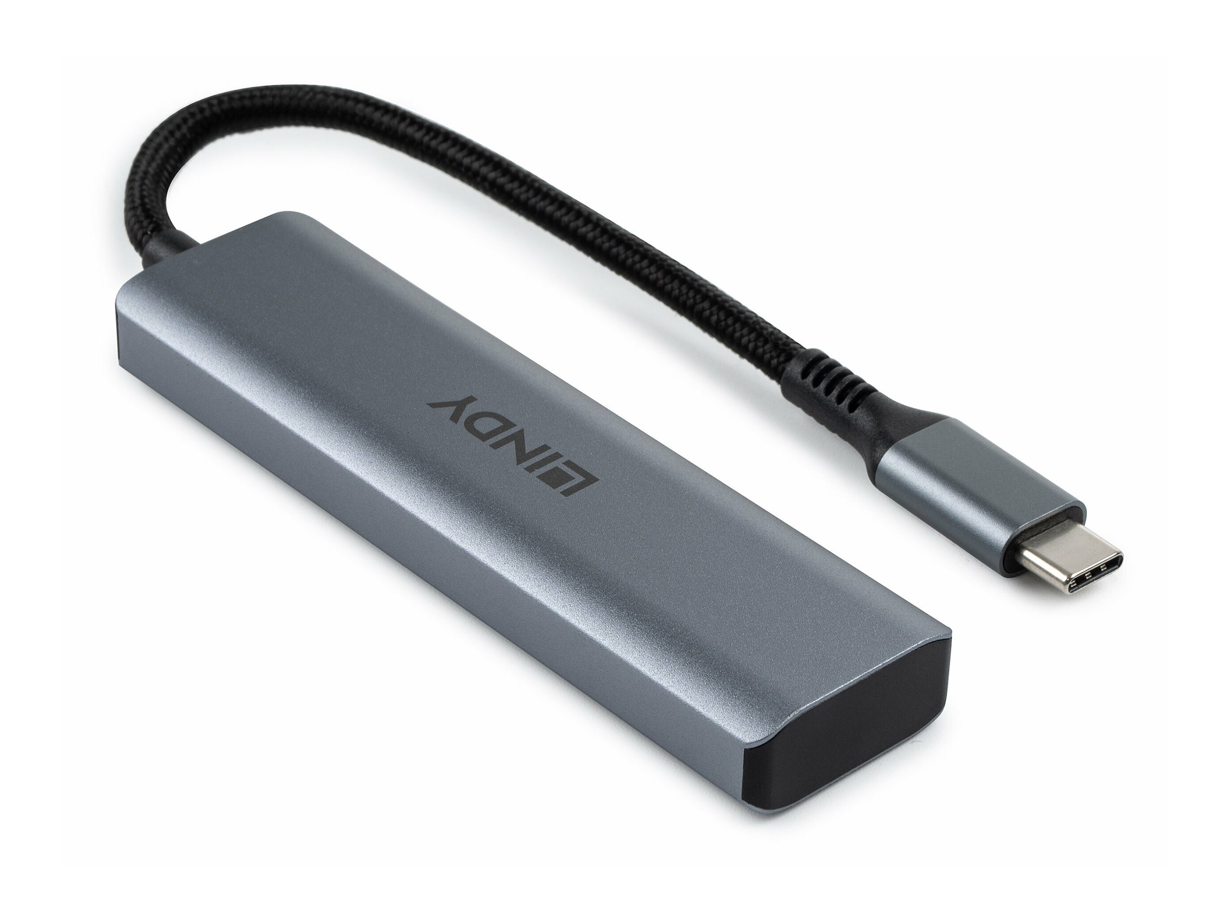 LINDY 4 Port USB 3.2 Gen 2 Typ C Hub