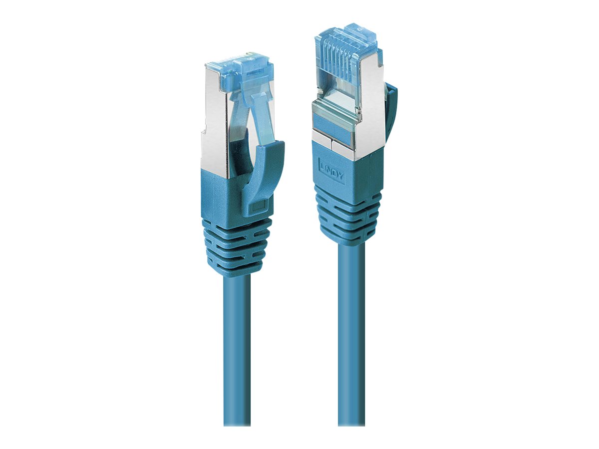 Lindy 47153 Netzwerkkabel Blau 10 m Cat6a S/FTP (S-STP)