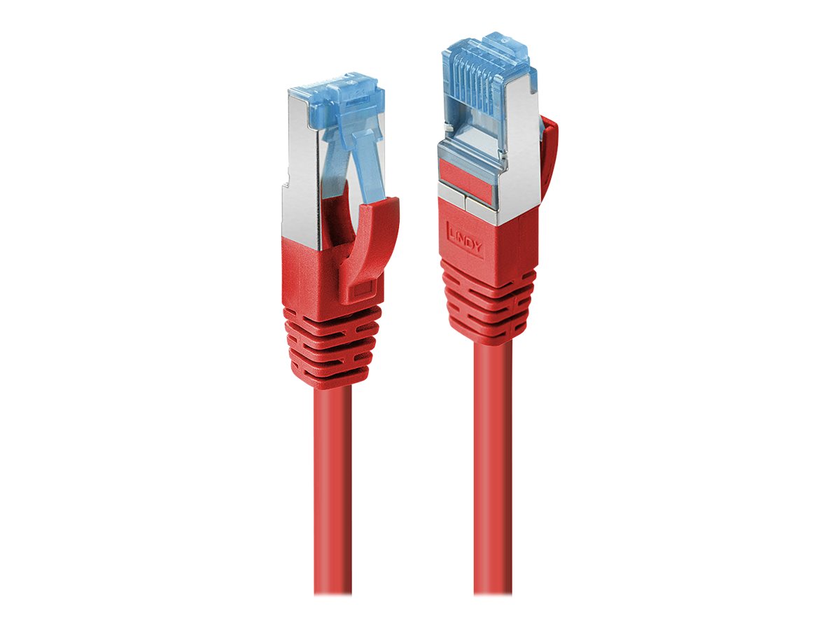 LINDY Cat.6A S/FTP PIMF LSOH, rot, 15m