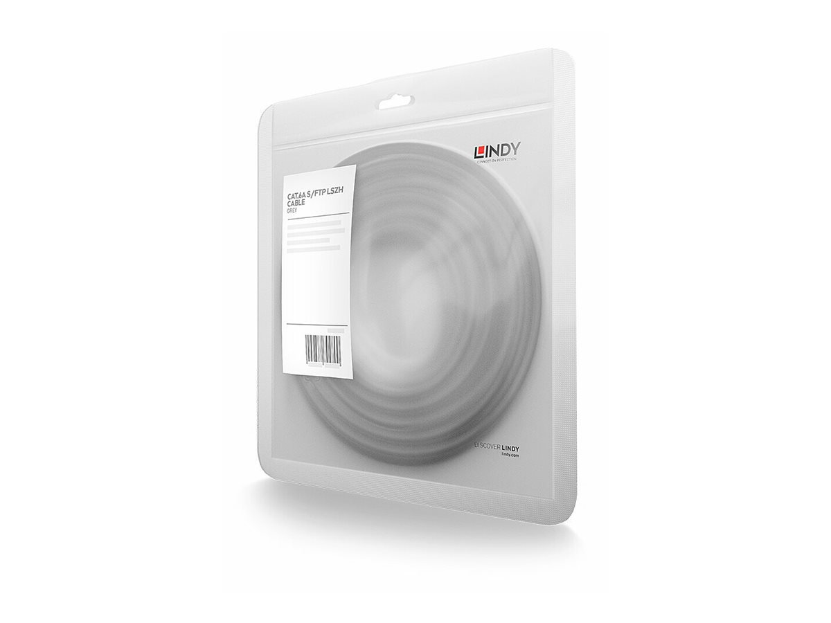 Lindy 47633 Netzwerkkabel Grau 2 m Cat6a S/FTP (S-STP)