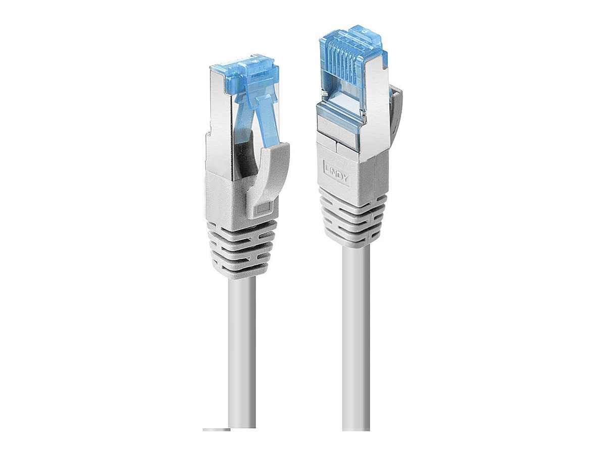 LINDY Patchkabel Cat.7 S/FTP LSZH Kabel, grau 10pcs 1m