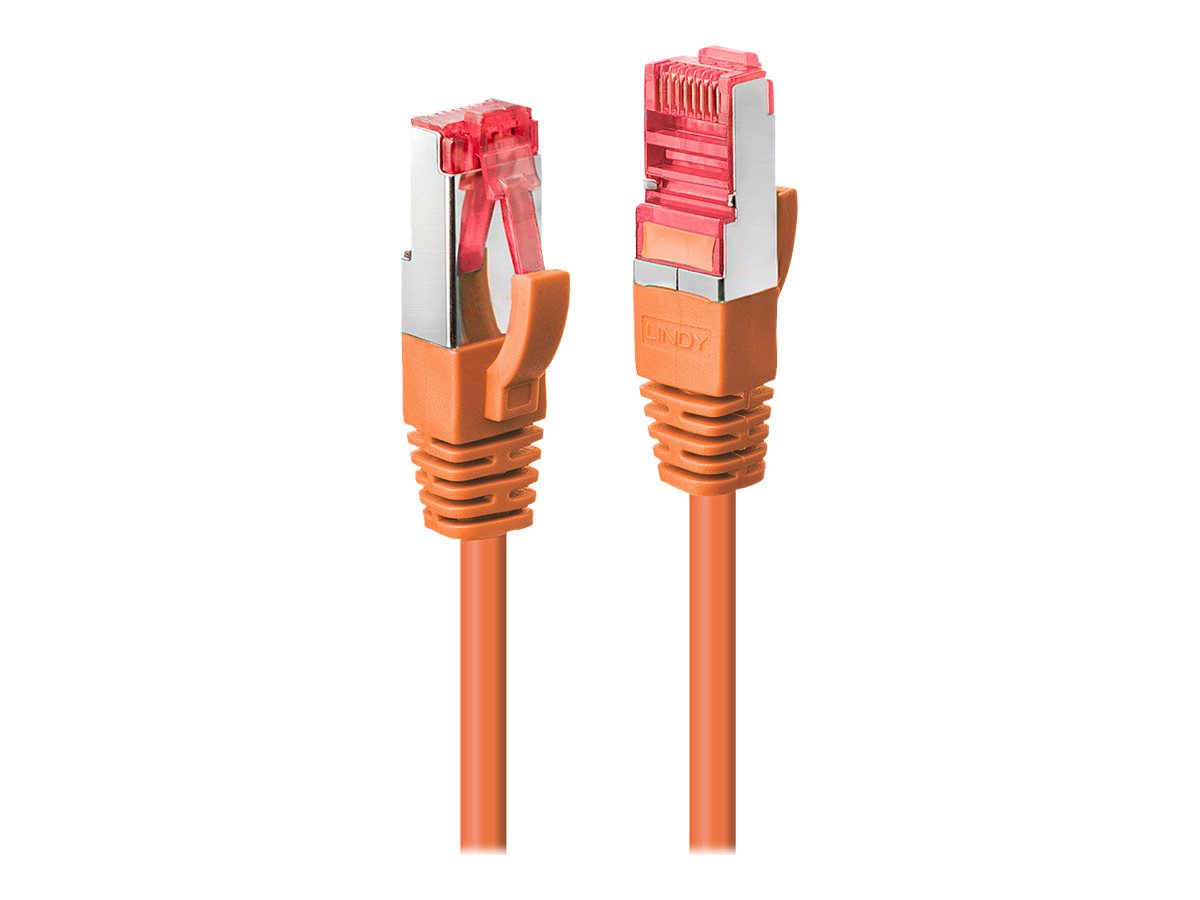 Lindy 47810 Netzwerkkabel Orange 3 m Cat6 S/FTP (S-STP)
