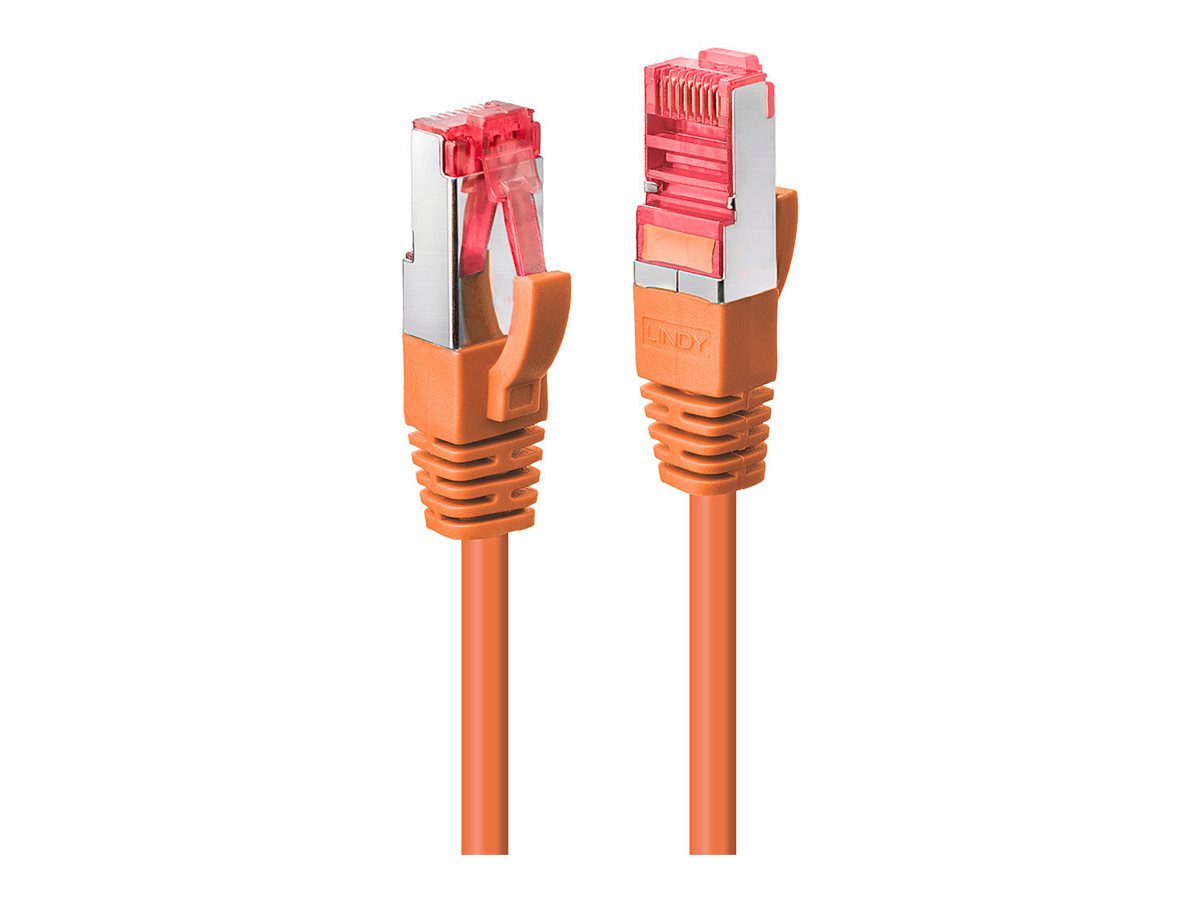 Lindy 47810 Netzwerkkabel Orange 3 m Cat6 S/FTP (S-STP)