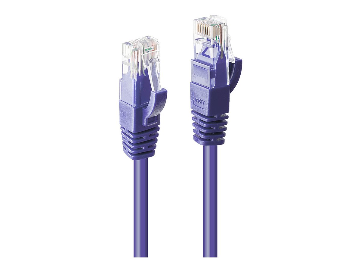 LINDY Patchkabel Cat6 U/UTP violett 7.50m