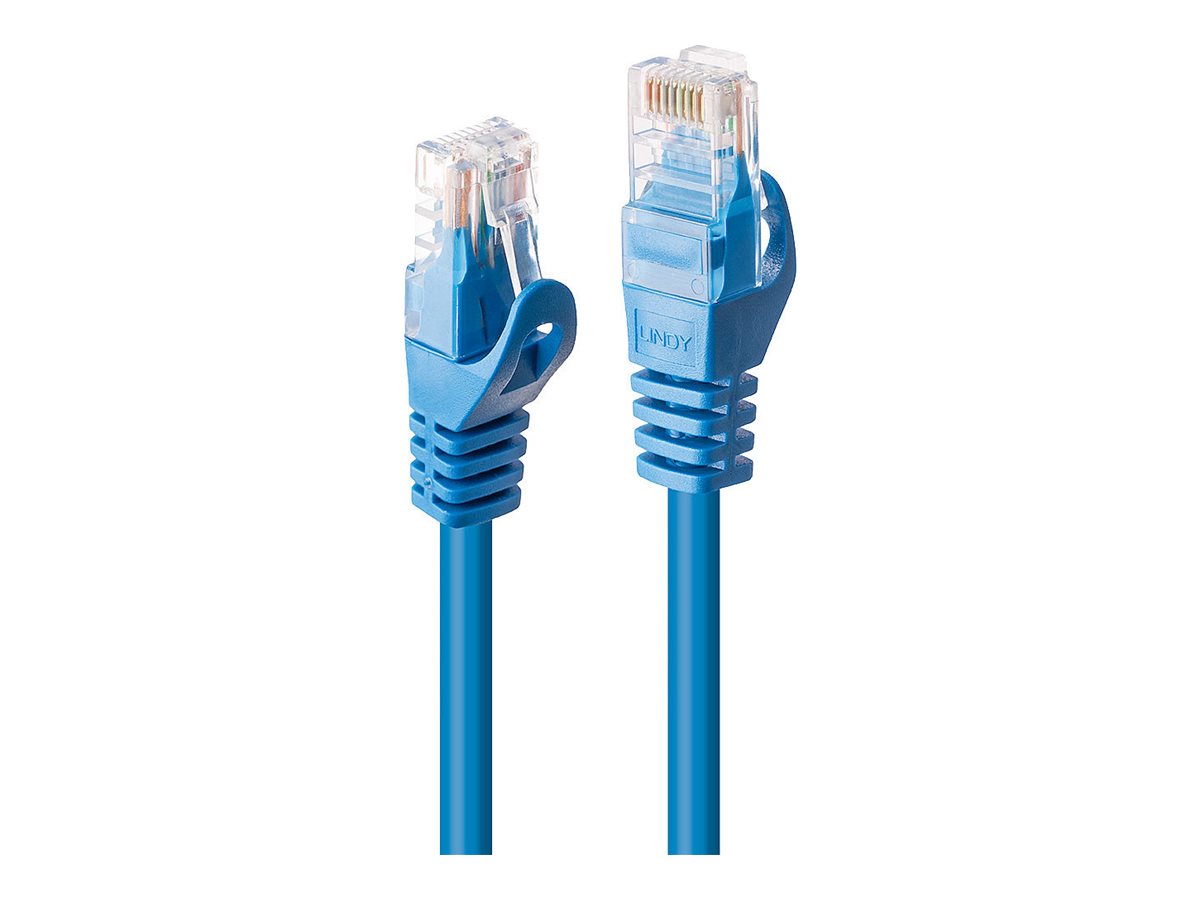 LINDY Patchkabel Cat6 U/UTP Basic blau 5.00m