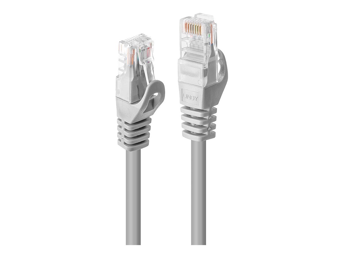 Lindy 48401 Netzwerkkabel Grau 1 m Cat5e U/UTP (UTP)