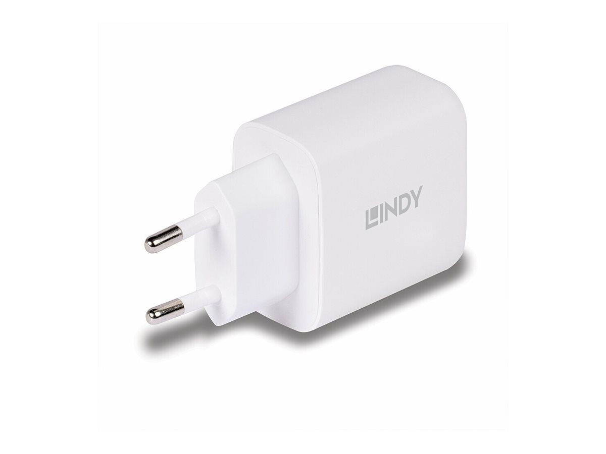 LINDY 65W USB Type C GaN Charger mit EU