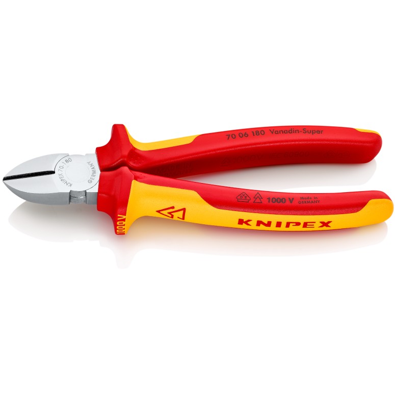 Knipex VDE-Seitenschneider 180mm 7006180