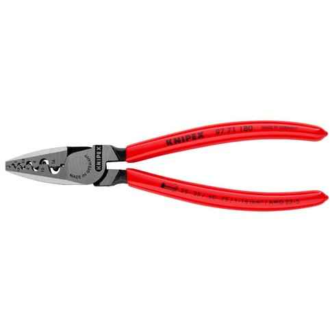 Knipex Aderendhülsenzange 180mm 9771180 0,25-16,0mm²