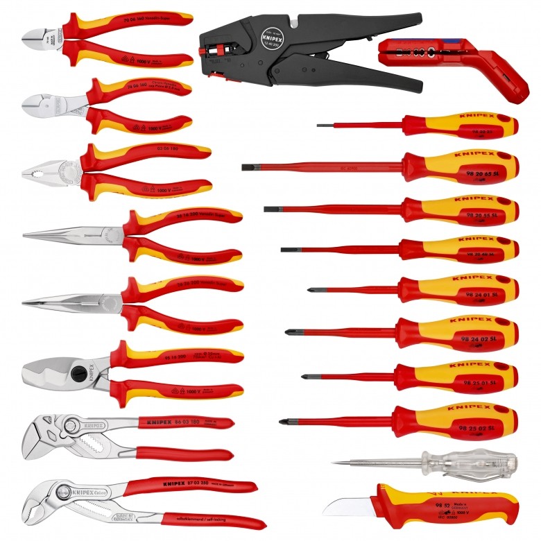 Knipex 2120 mechanics tool set