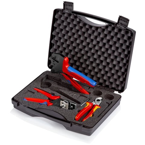 Knipex Photovoltaik-Koffer 979101 Koffer, 3-tlg 979101