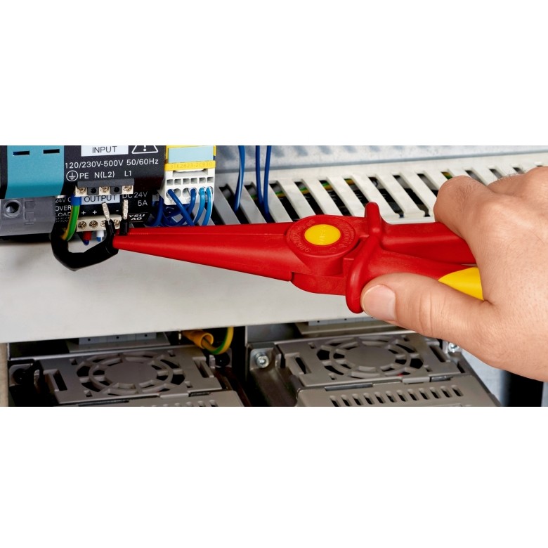 Knipex Kunststoff-Flachrundzange 220mm 986202