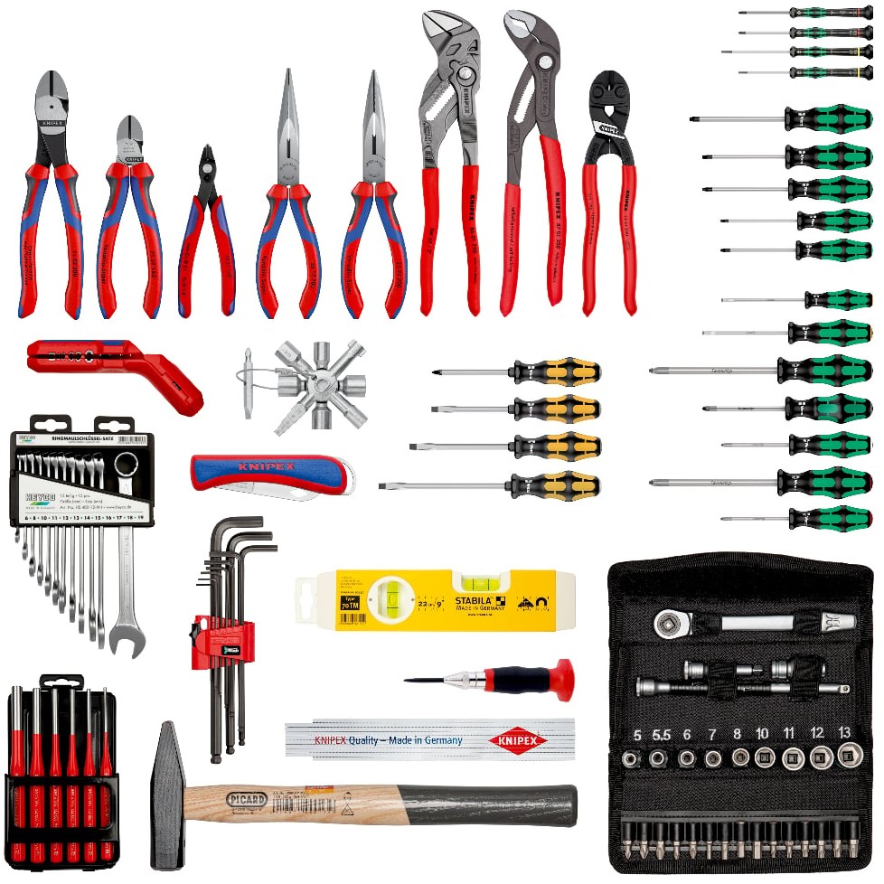 Knipex 00 21 06 M mechanics tool set