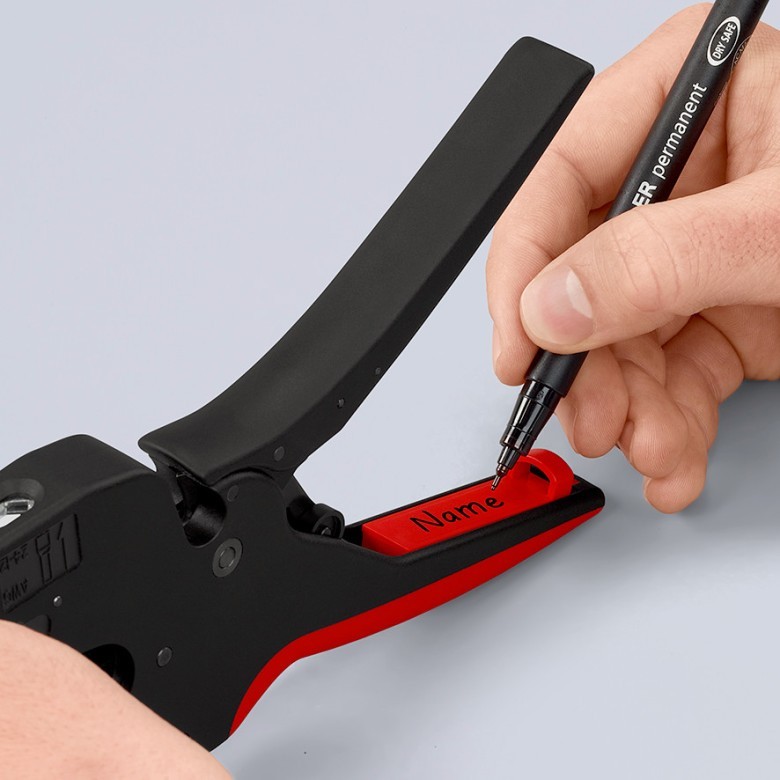 Knipex Elektriker-Multiwerkzeug NexStrip Schneiden,Abisolieren,Crimpen 1272190SB