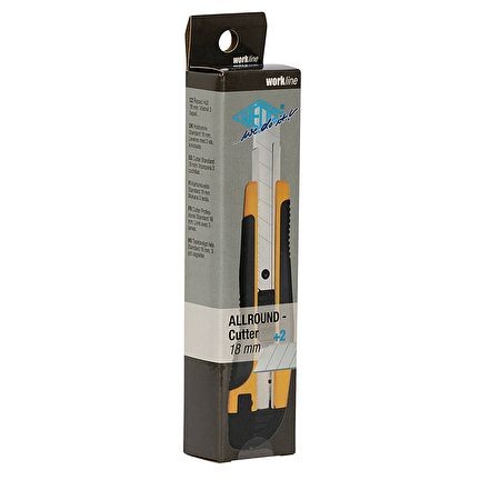 WEDO Allround-Cutter 18 mm inkl. 2 Ersatzklingen