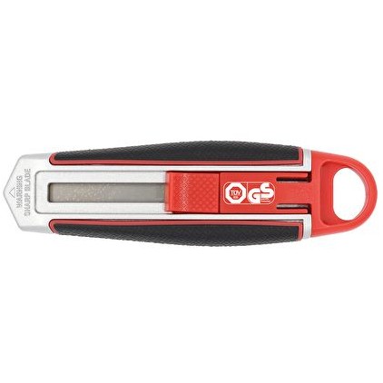 WEDO Cutter Safety Long Blade mit Klinge 60 x 19mm sw/rt