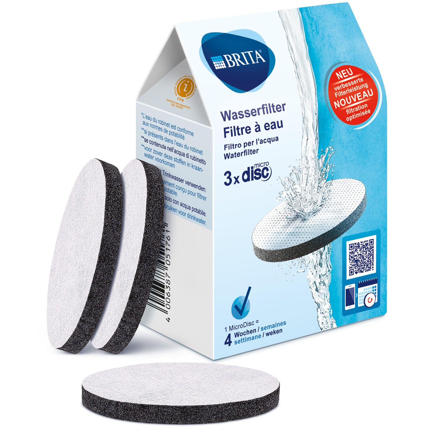 Brita 3 x MicroDisc