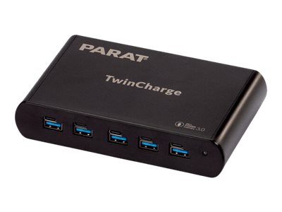 PARAT TC5 TwinCharger schwarz