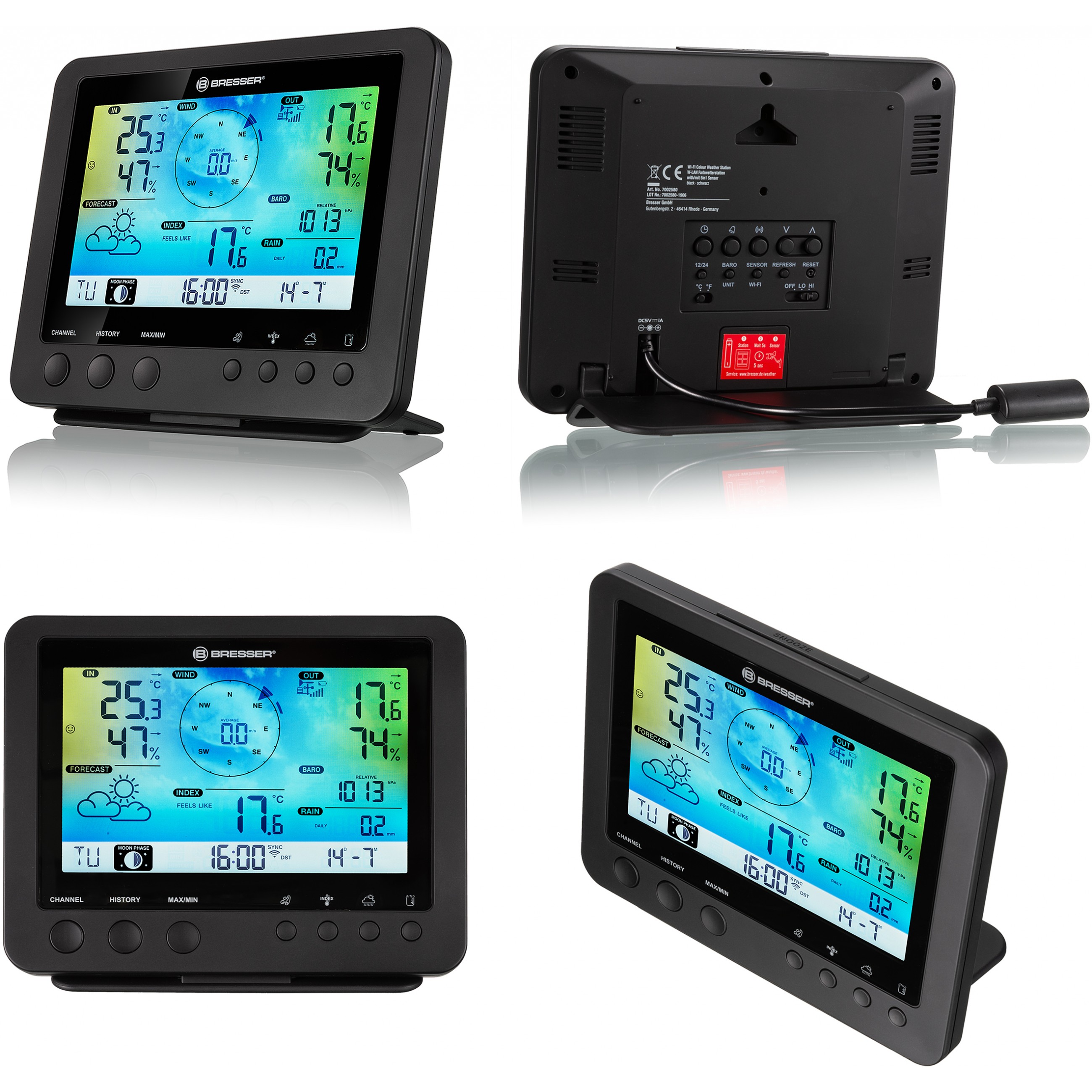Bresser Optics 7002580 digital weather station