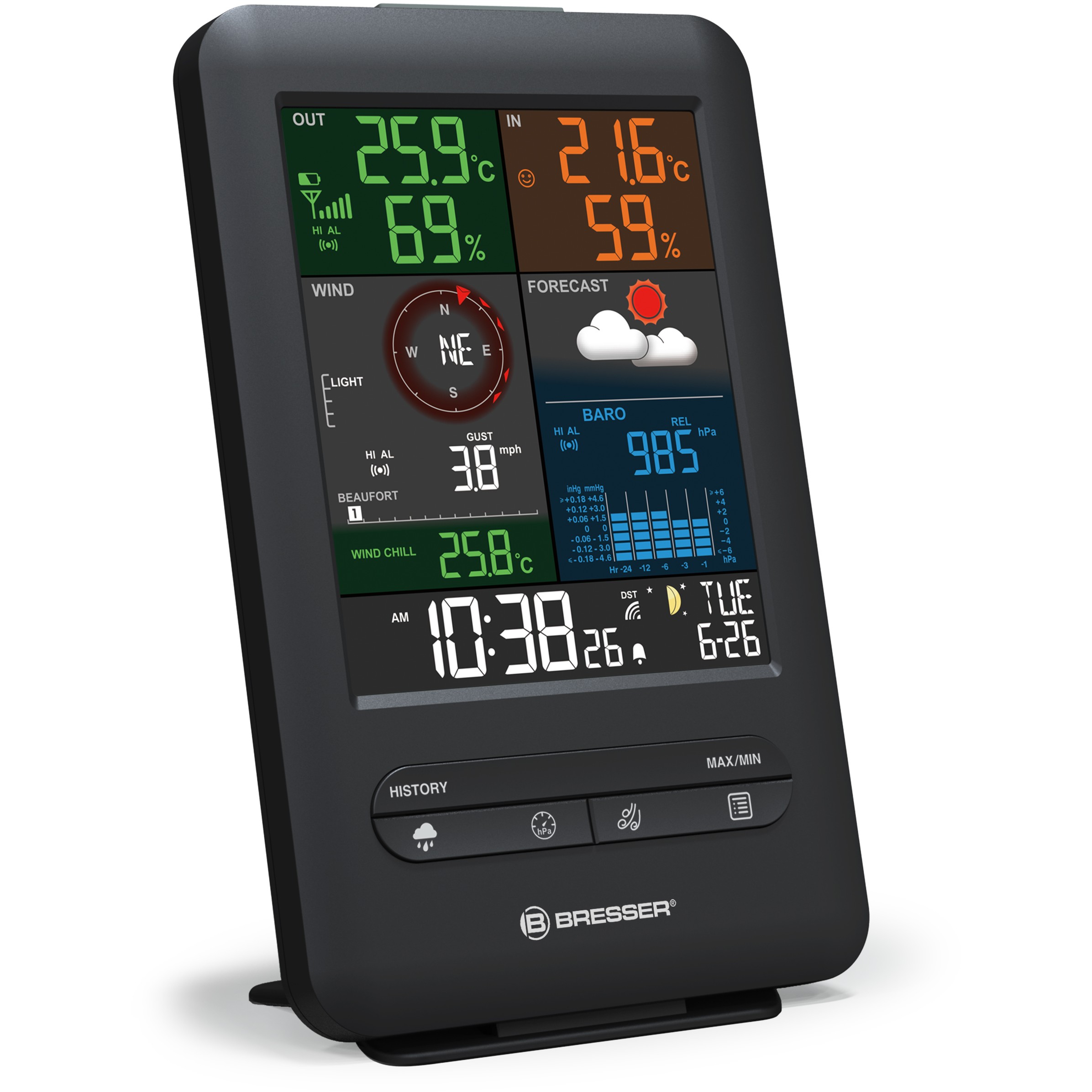 Bresser Optics 7002525 digital weather station
