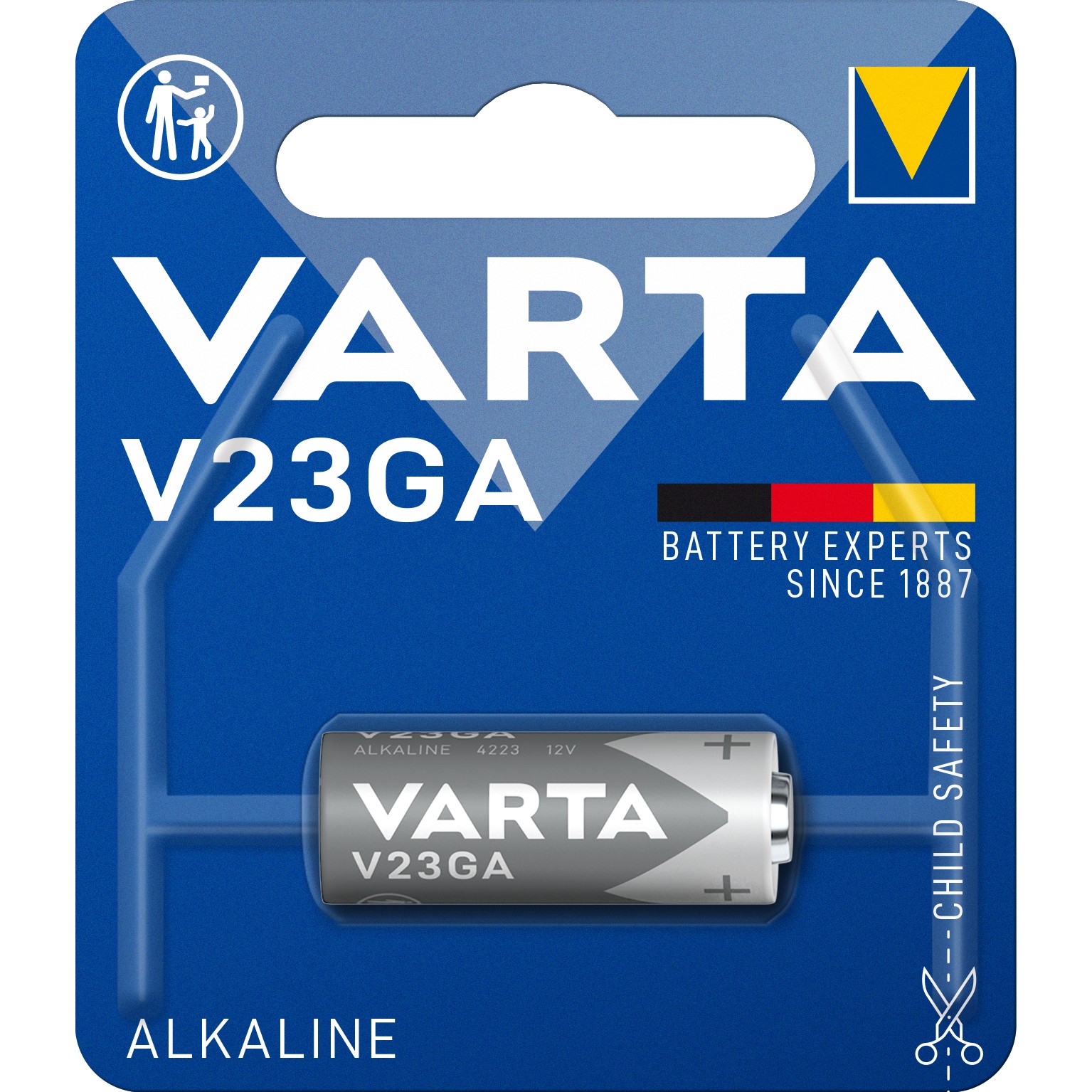 VARTA Alkaline, MN21,V23GA, 12V, 50mAh