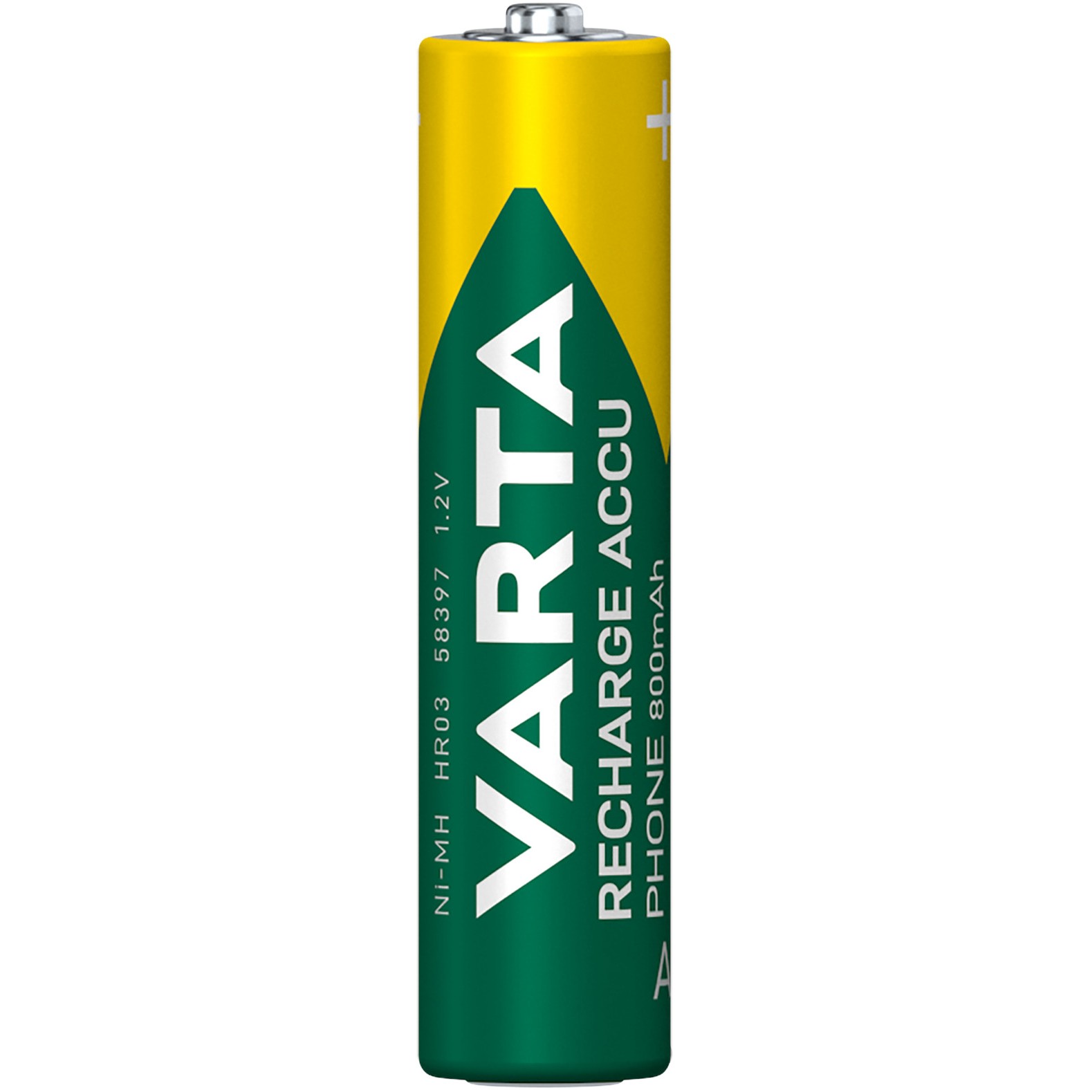 Varta Akku RECHARGE Phone    AAA HR03  800mAh           2St.