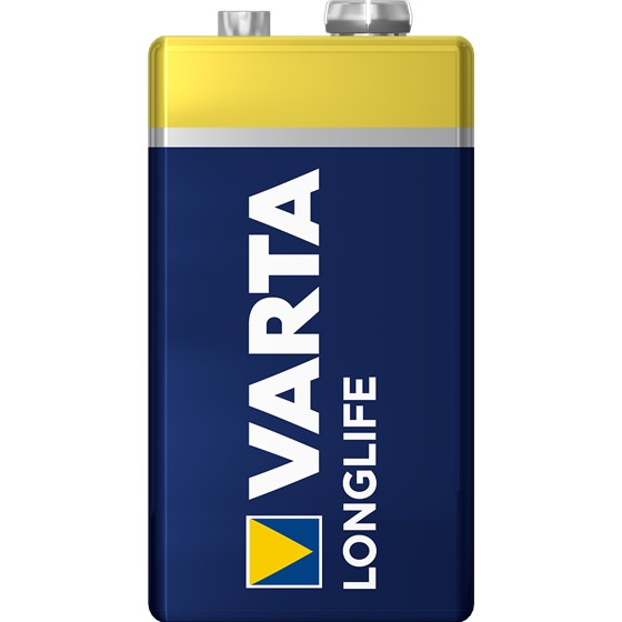 Varta Longlife Extra 9V Einwegbatterie Alkali