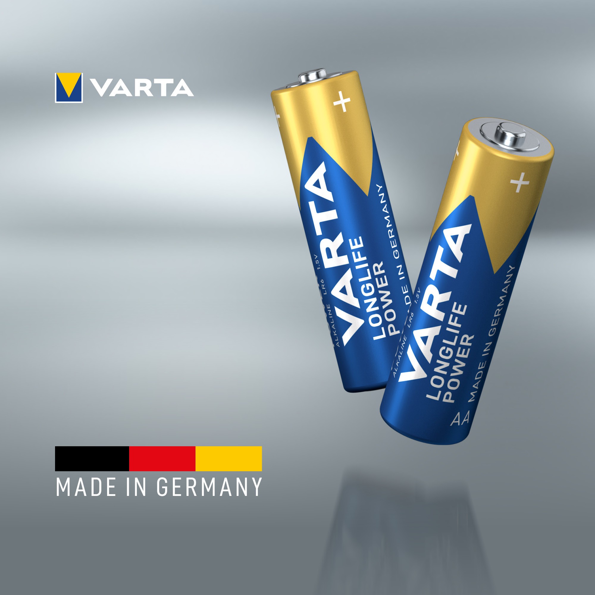 VARTA Batterie Mignon AM-3, AA, LR06, 4er, 1,5V, 4 Zellen per Blister