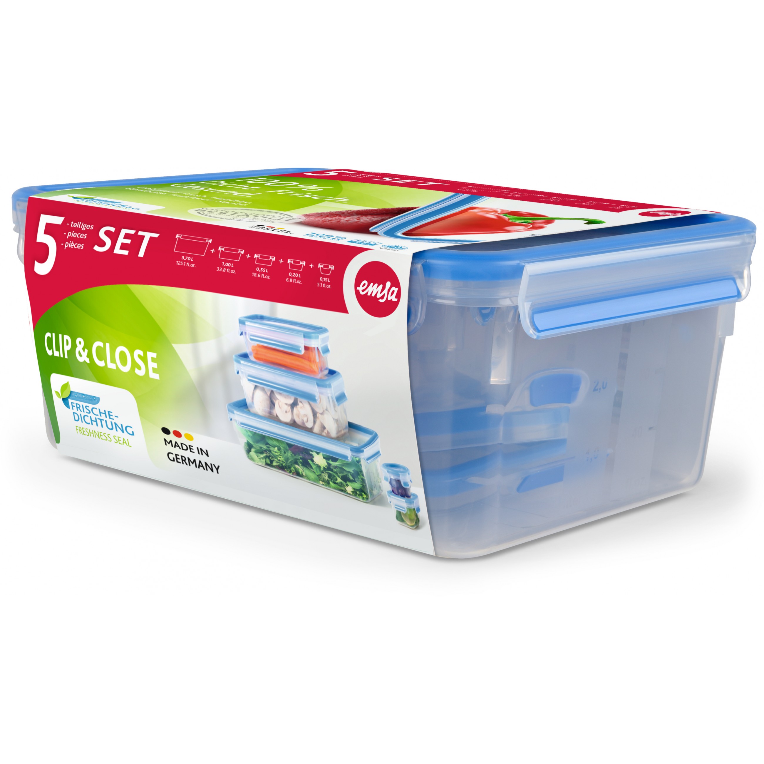 EMSA CLIP & CLOSE 508568 food storage container
