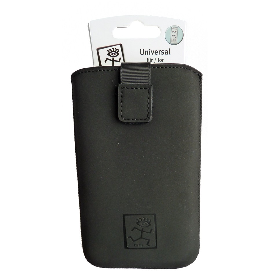 2GO Handytasche Universal Luca Größe G8 schwarz 80x158mm