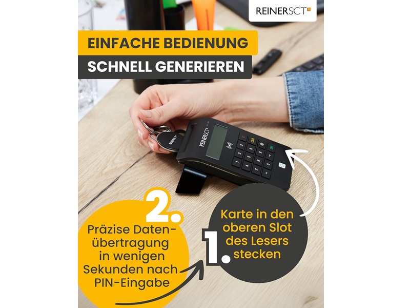 REINERSCT cyberJack RFID komfort USB-C