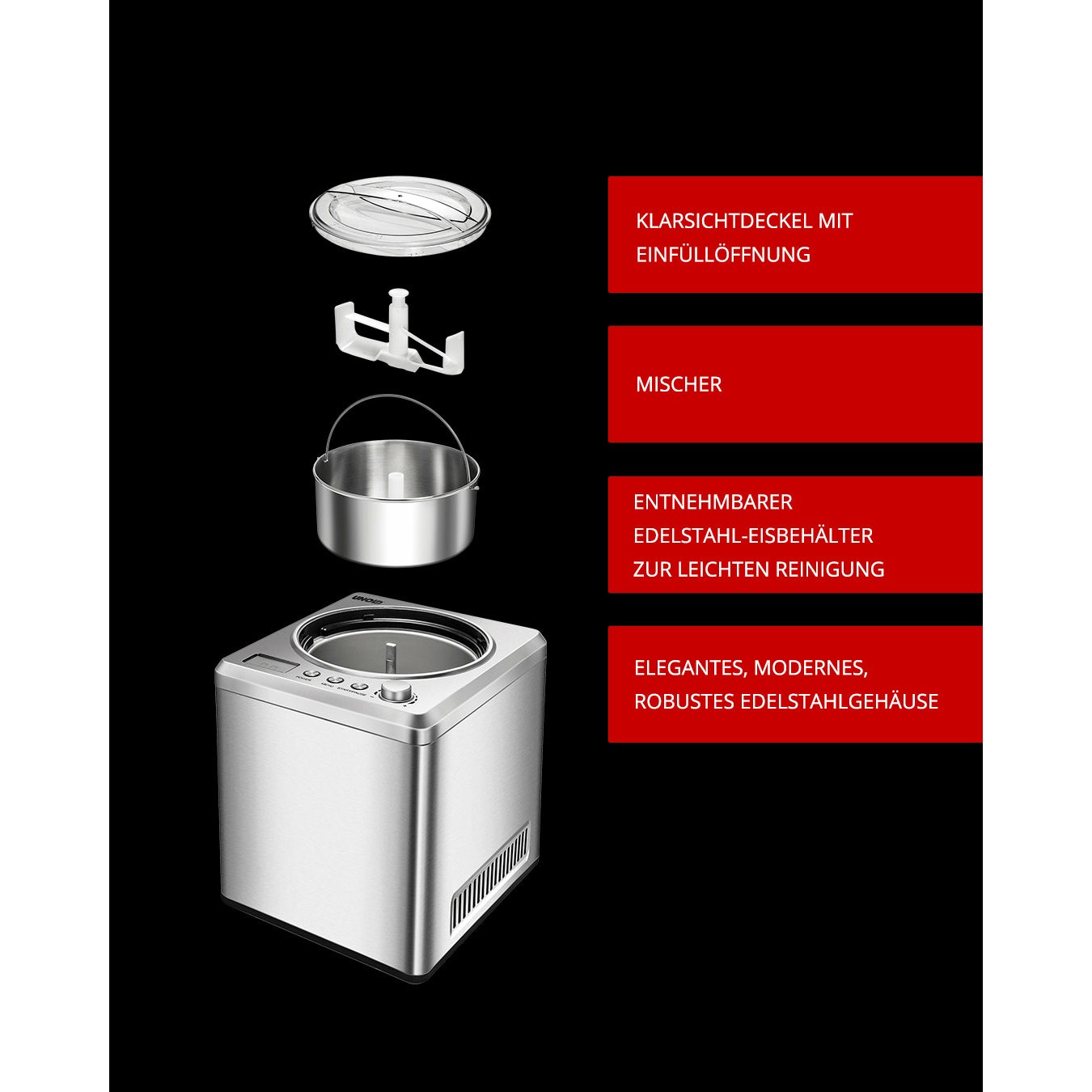 Unold 48872 ice cream maker