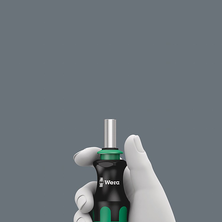 Wera Kraftform Kompaktwerkzeug 28 6 Bits im Griff integriert 05073240001