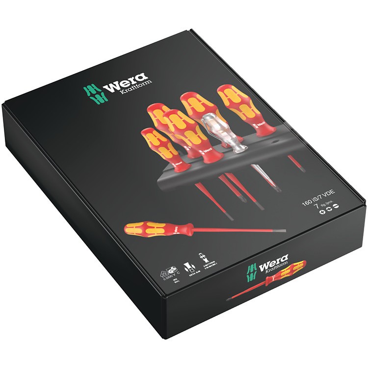 Wera VDE-Schraubendreher-Satz Slim Line 7-tlg. Schraubendreher 05006480001