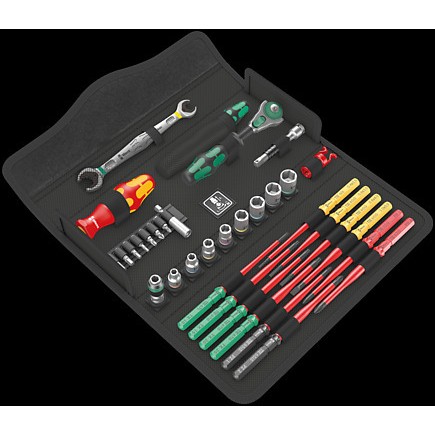 Wera Kraftform Kompakt W2 Wartung, 35-teilig