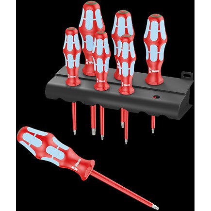 Wera 3167 i/7 TORX® Schraubendrehersatz, Edelstahl + Rack