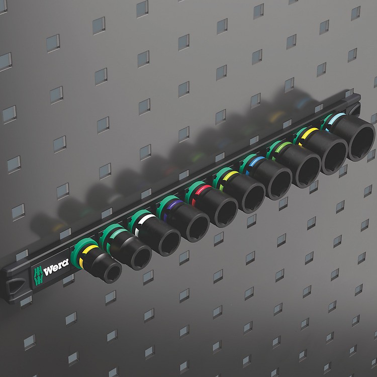 Wera 9607 Nuss-Magnetleiste B Impaktor 1
