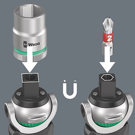 Wera 8009 Zyklop Pocket Set 4, 27-teilig