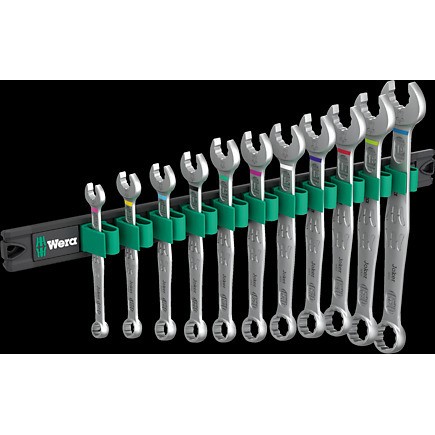 Wera 9640 Magnetleiste 6003 Joker 1 Ringmaulschlüssel-Satz