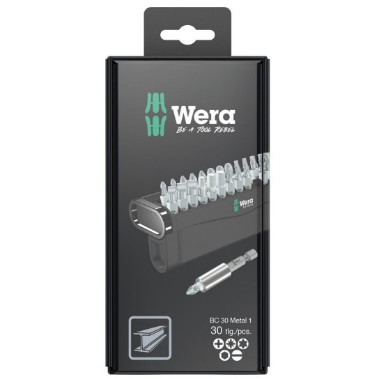 Wera Bit-Check 30 Metal 1 SB
