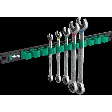 Wera 9631 Magnetleiste 6000 Joker 2 Maul-Ringratschen-Satz